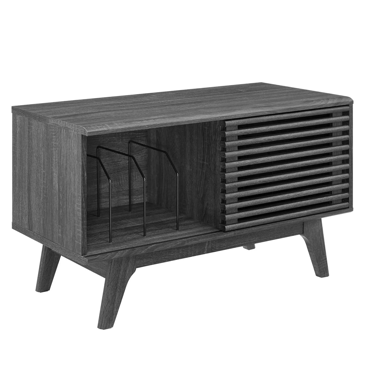 Render Vinyl Record Display Stand by Modway by HouseOfZazla