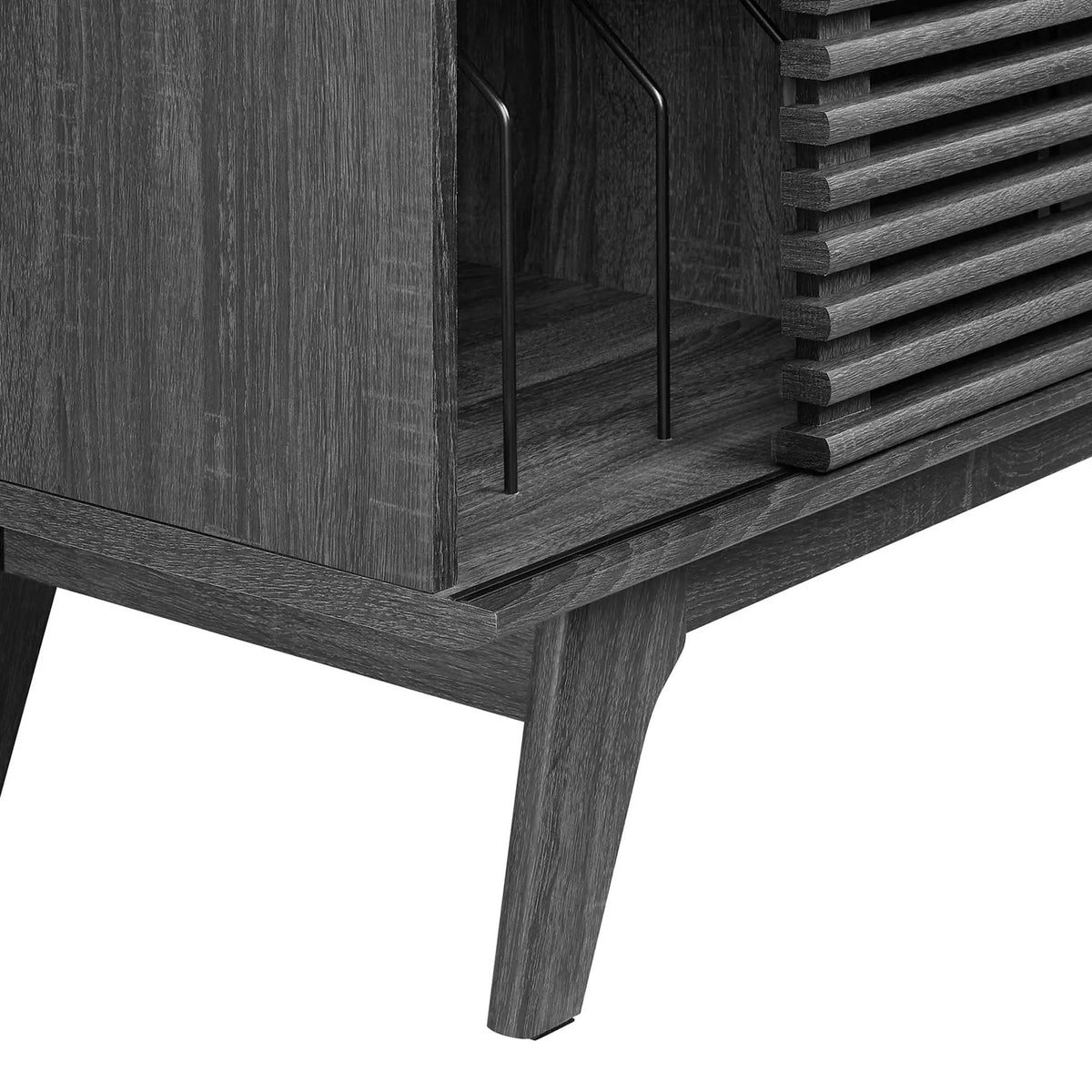 Render Vinyl Record Display Stand by Modway by HouseOfZazla