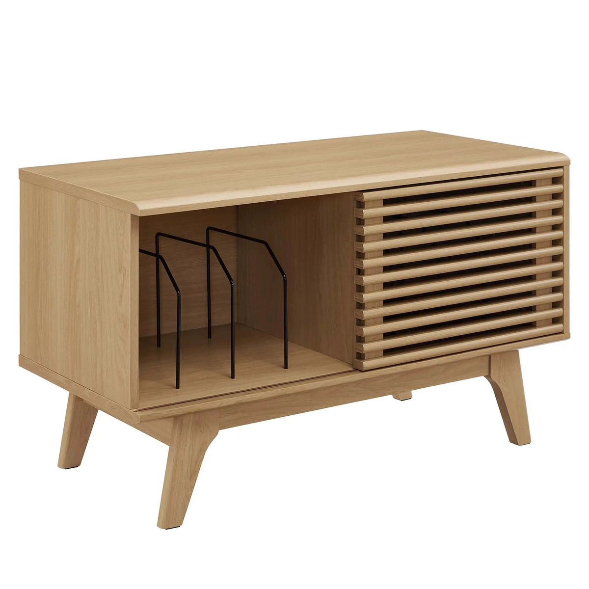 Render Vinyl Record Display Stand by Modway by HouseOfZazla