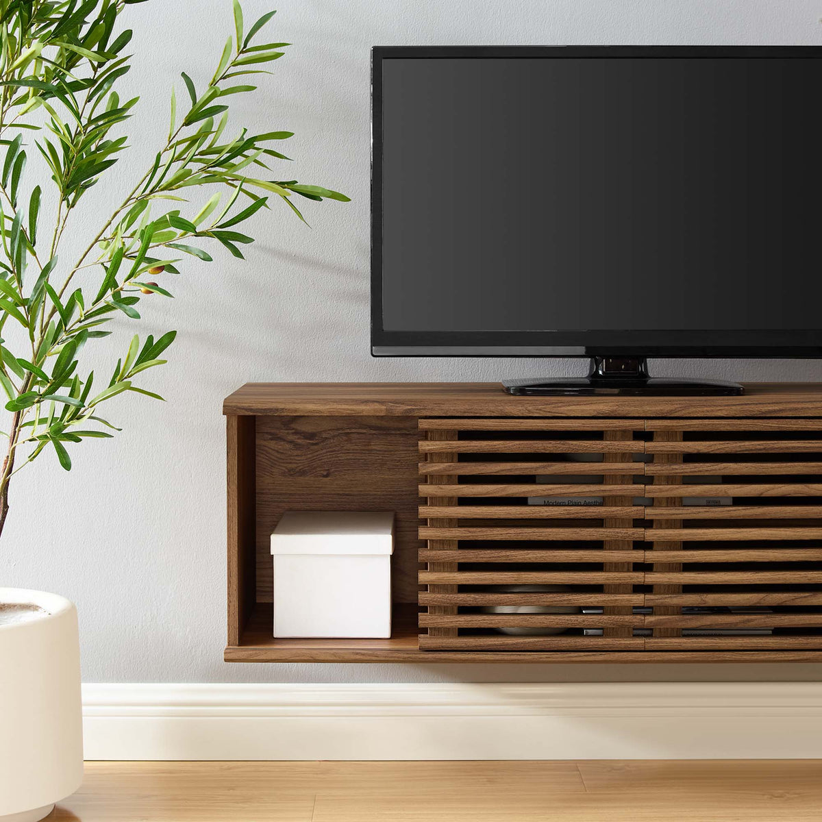 Render Wall-Mount Media Console TV Stand by Modway, photo 7 of 14