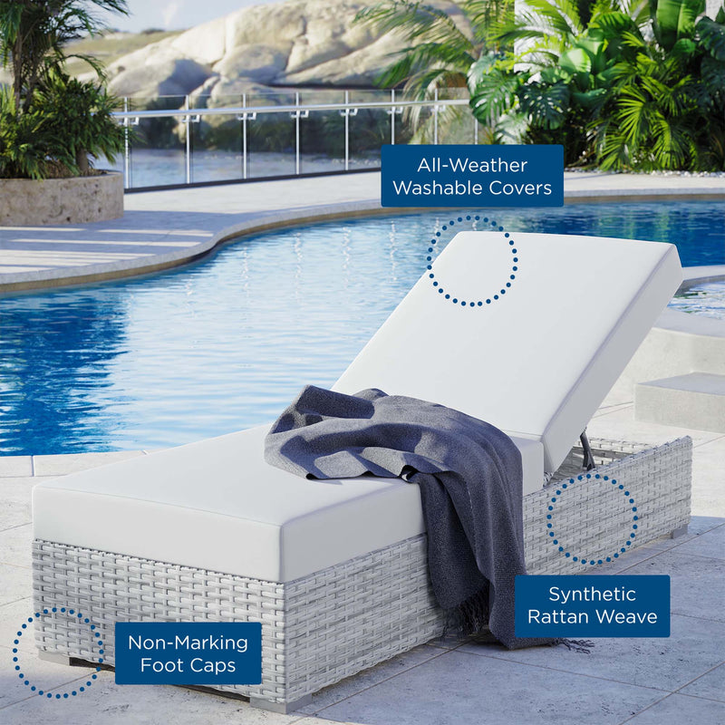 Convene Outdoor Patio Chaise by Modway - EEI-4307, photo 7 of 8