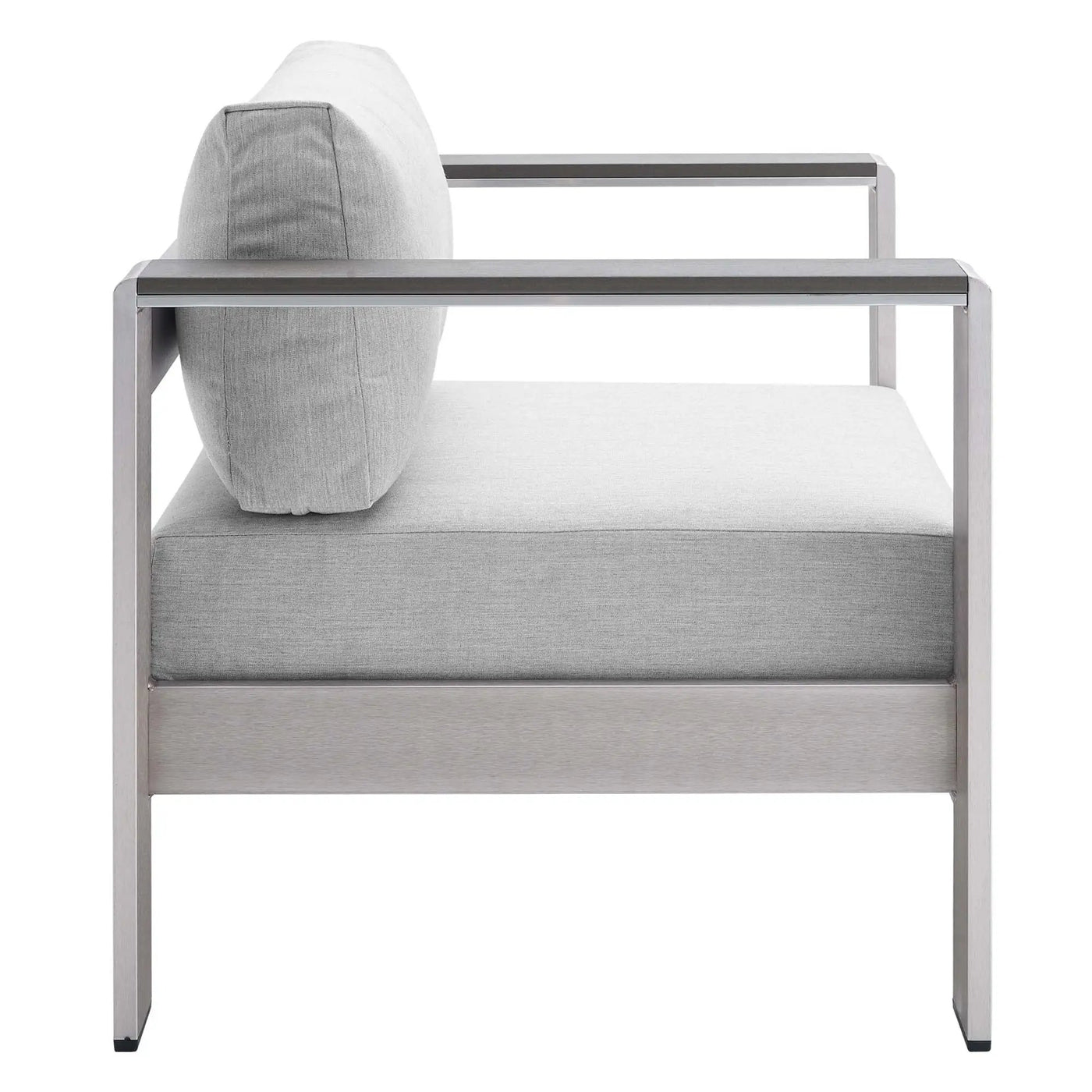 Shore 4 Piece Sunbrella Fabric Outdoor Patio Aluminum Set by Modway by HouseOfZazla