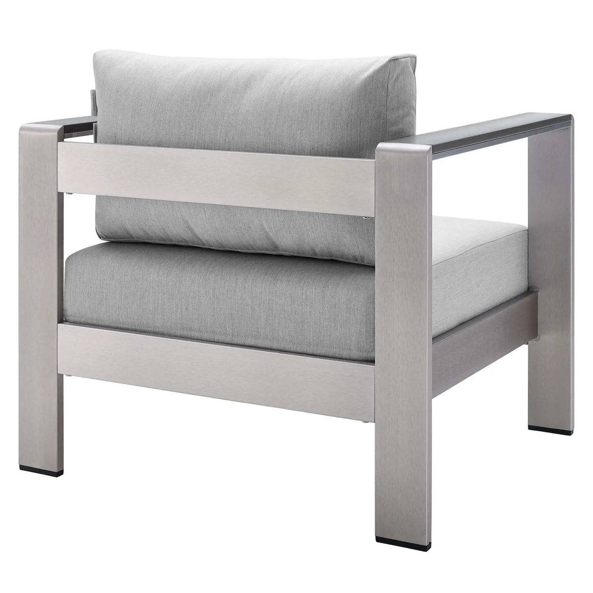 Shore 4 Piece Sunbrella Fabric Outdoor Patio Aluminum Set by Modway by HouseOfZazla