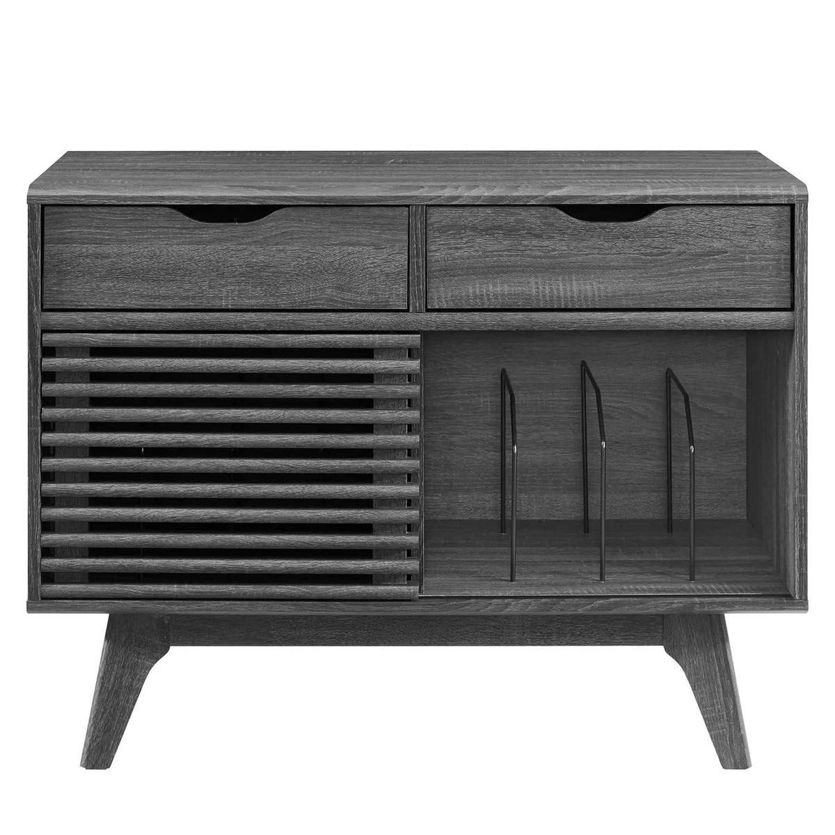 Render Vinyl Record Display Stand by Modway by HouseOfZazla