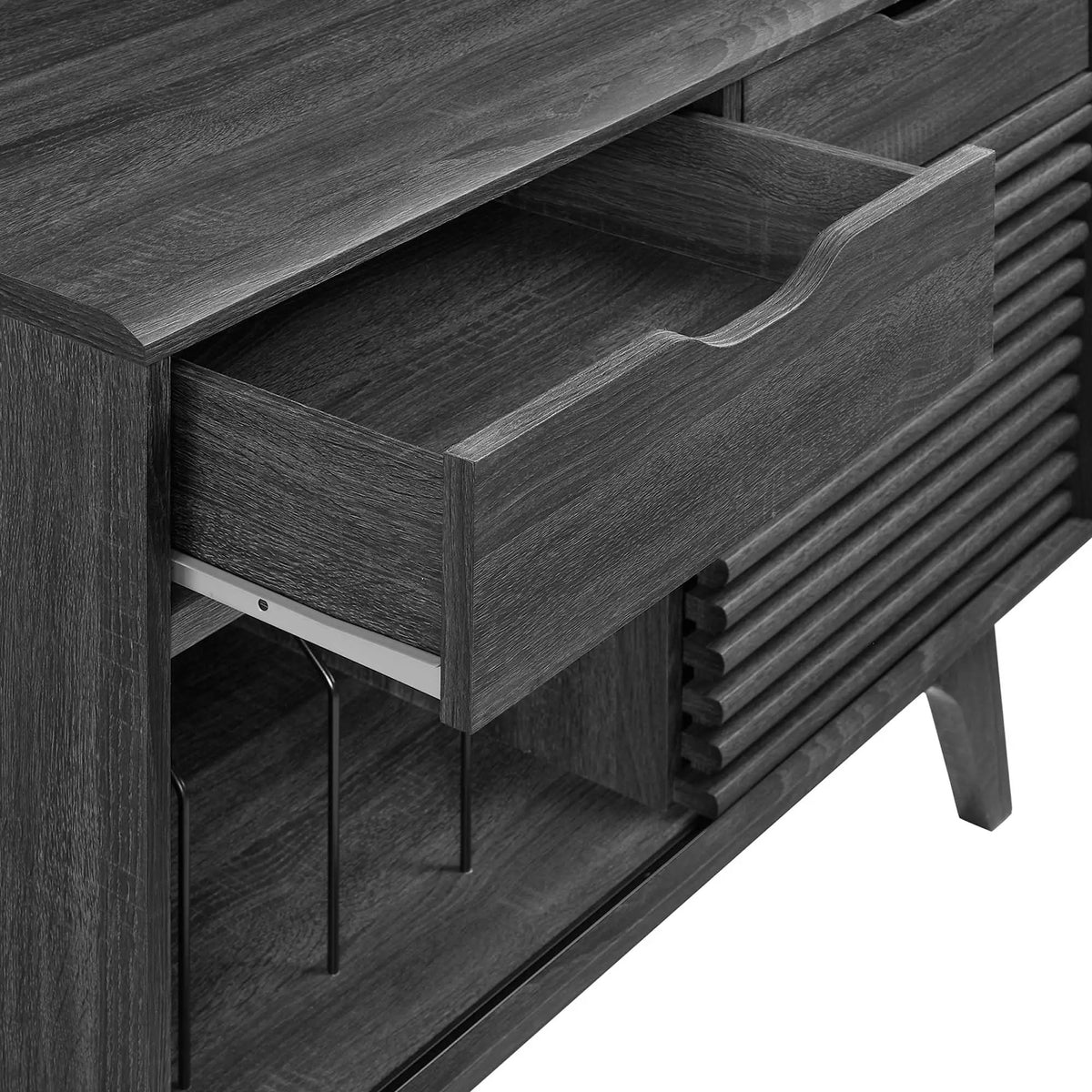 Render Vinyl Record Display Stand by Modway by HouseOfZazla