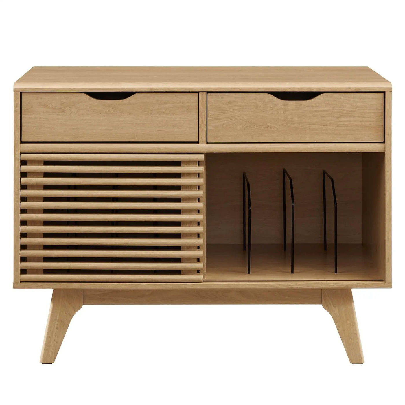 Render Vinyl Record Display Stand by Modway by HouseOfZazla