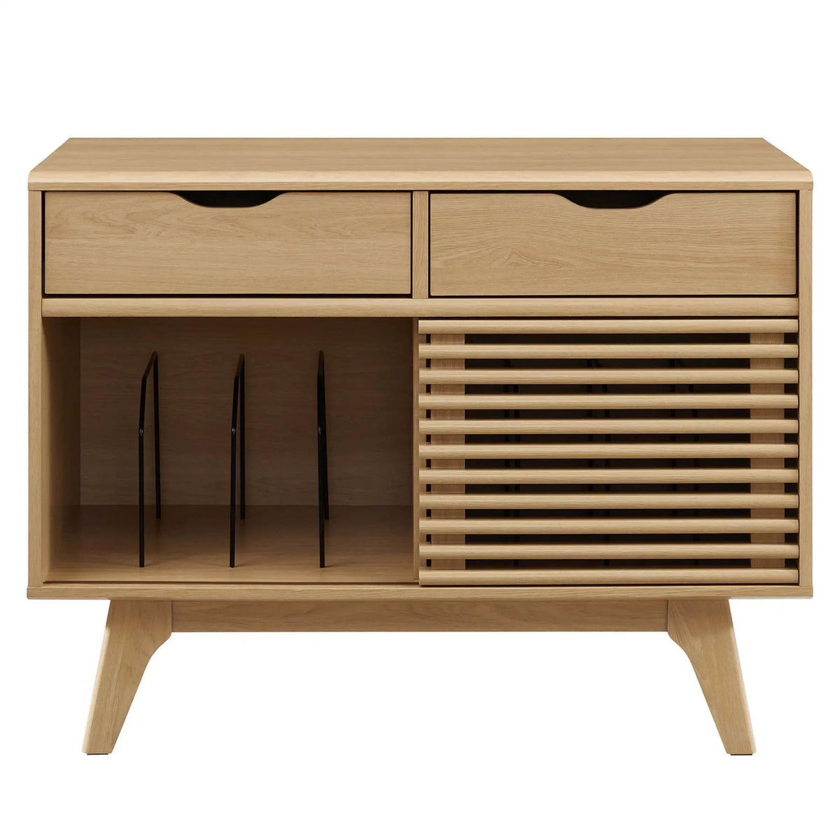 Render Vinyl Record Display Stand by Modway by HouseOfZazla