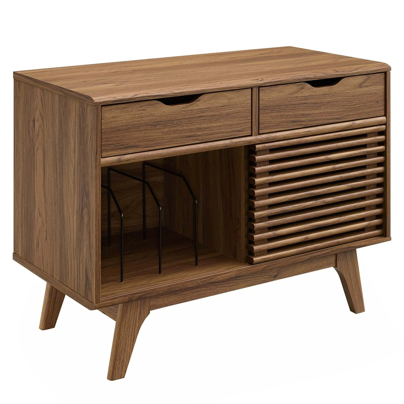 Render Vinyl Record Display Stand by Modway by HouseOfZazla