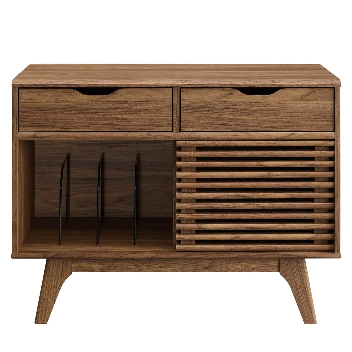 Render Vinyl Record Display Stand by Modway by HouseOfZazla