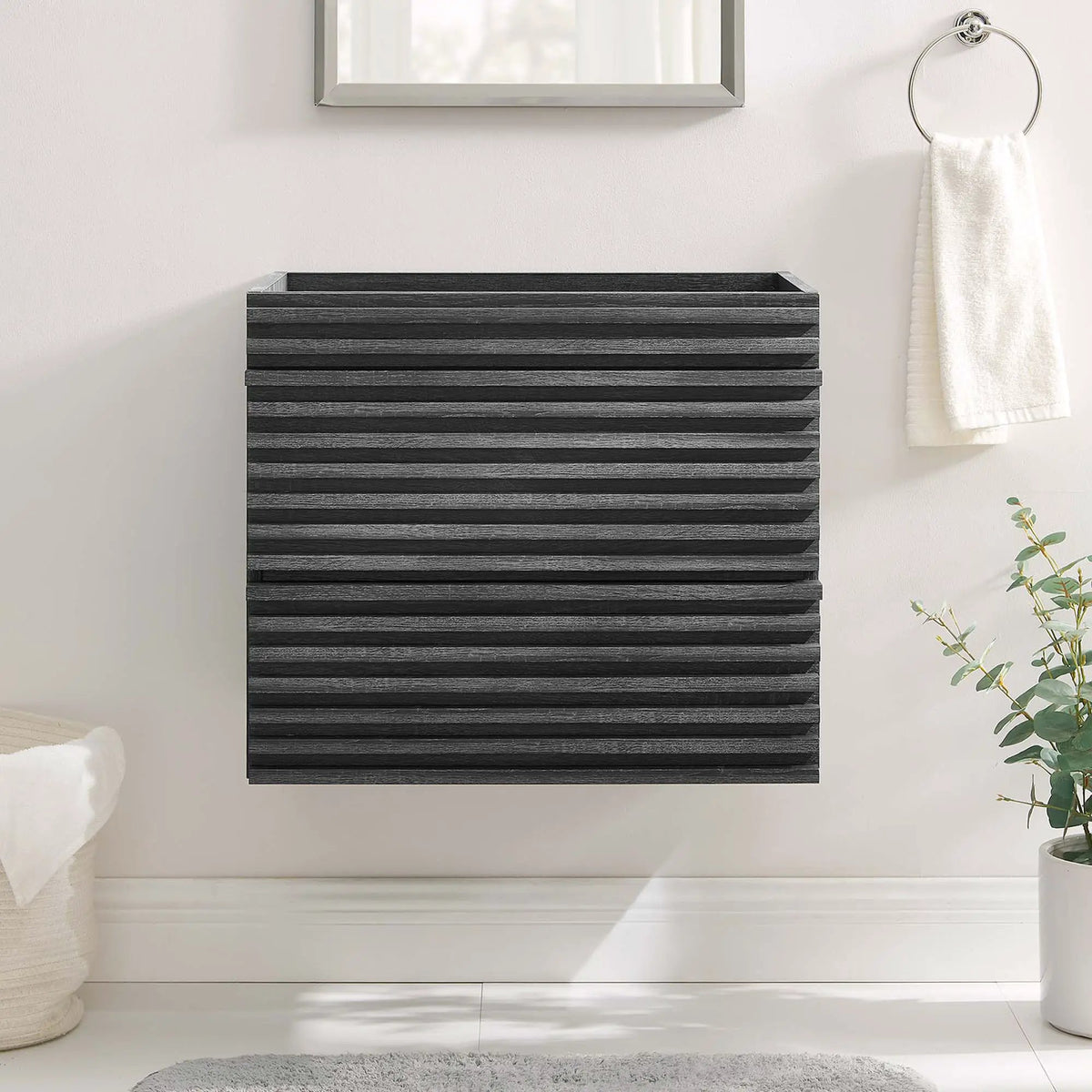 Render 24" Wall-Mount Bathroom Vanity Cabinet by Modway by HouseOfZazla