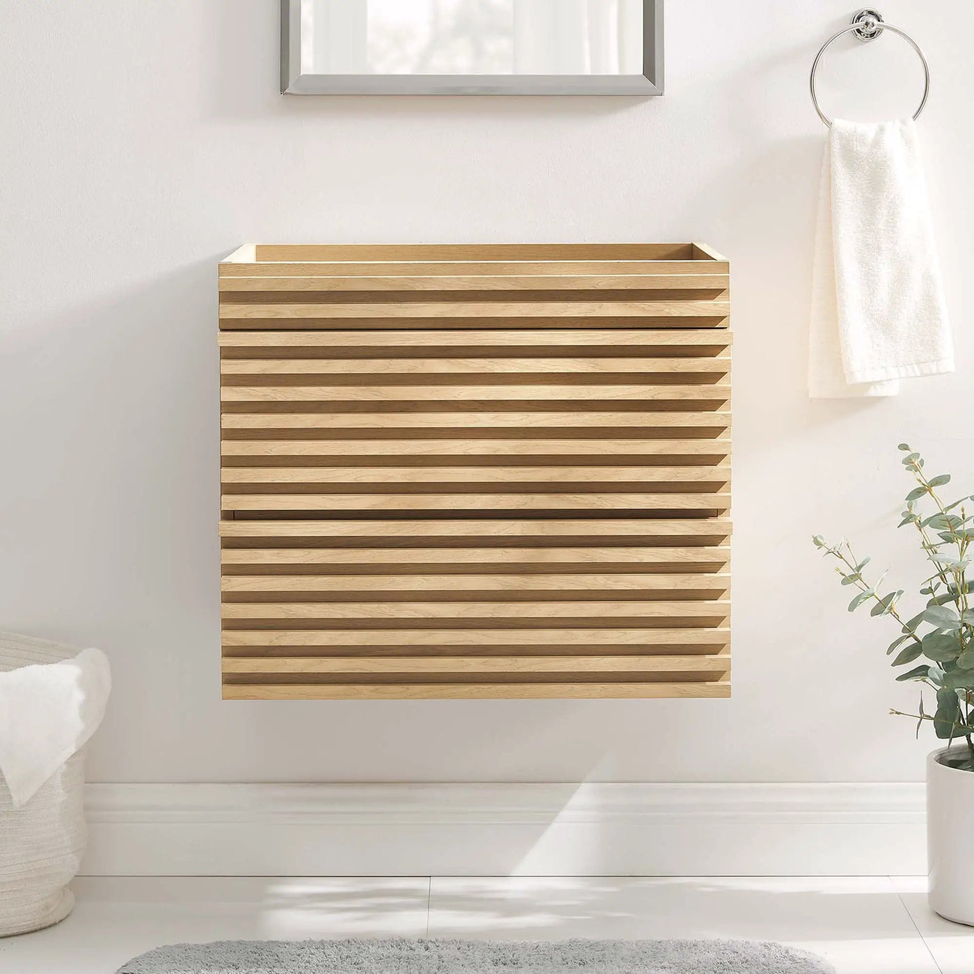 Render 24" Wall-Mount Bathroom Vanity Cabinet by Modway by HouseOfZazla