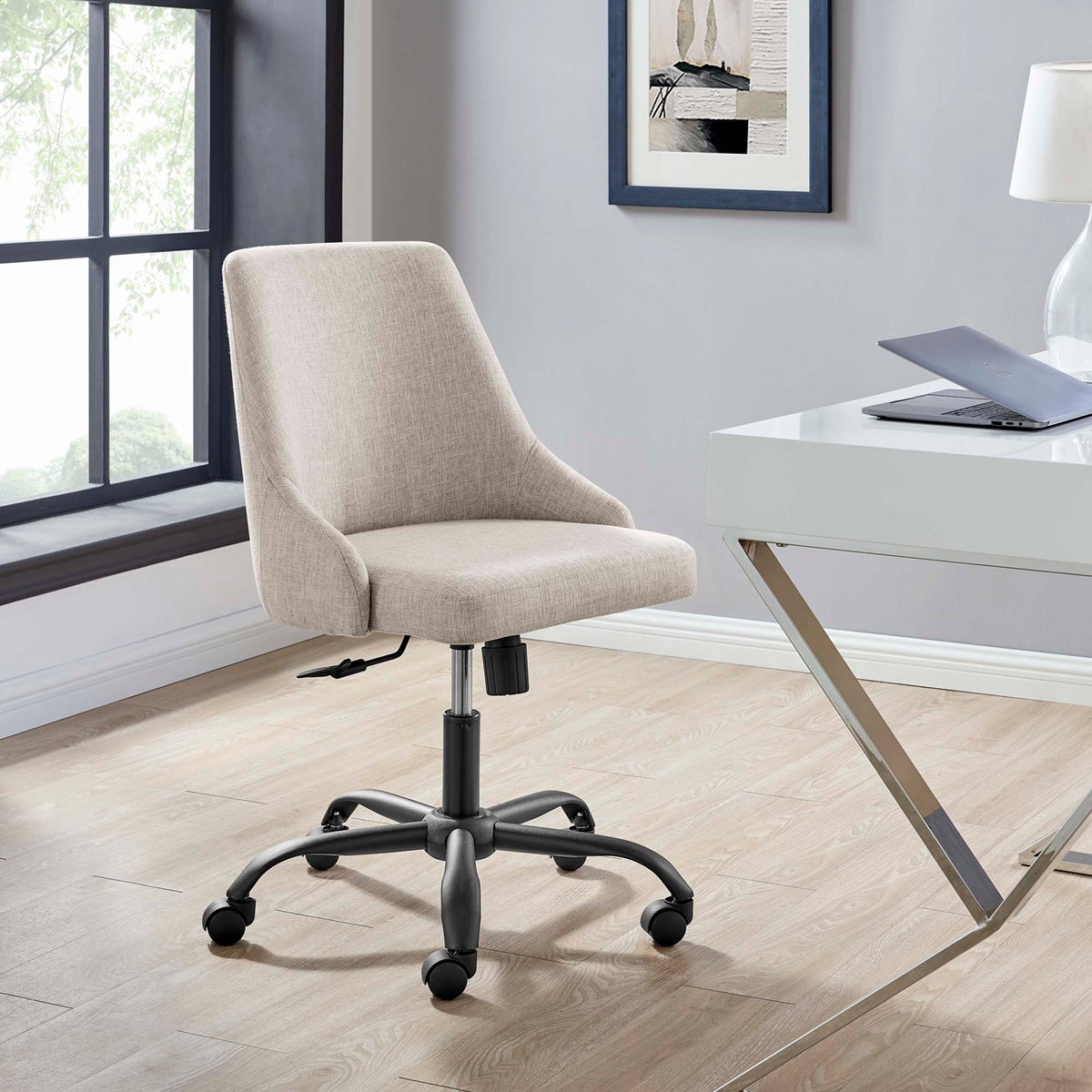 Designate Swivel Upholstered Office Chair by Modway, photo 7 of 9