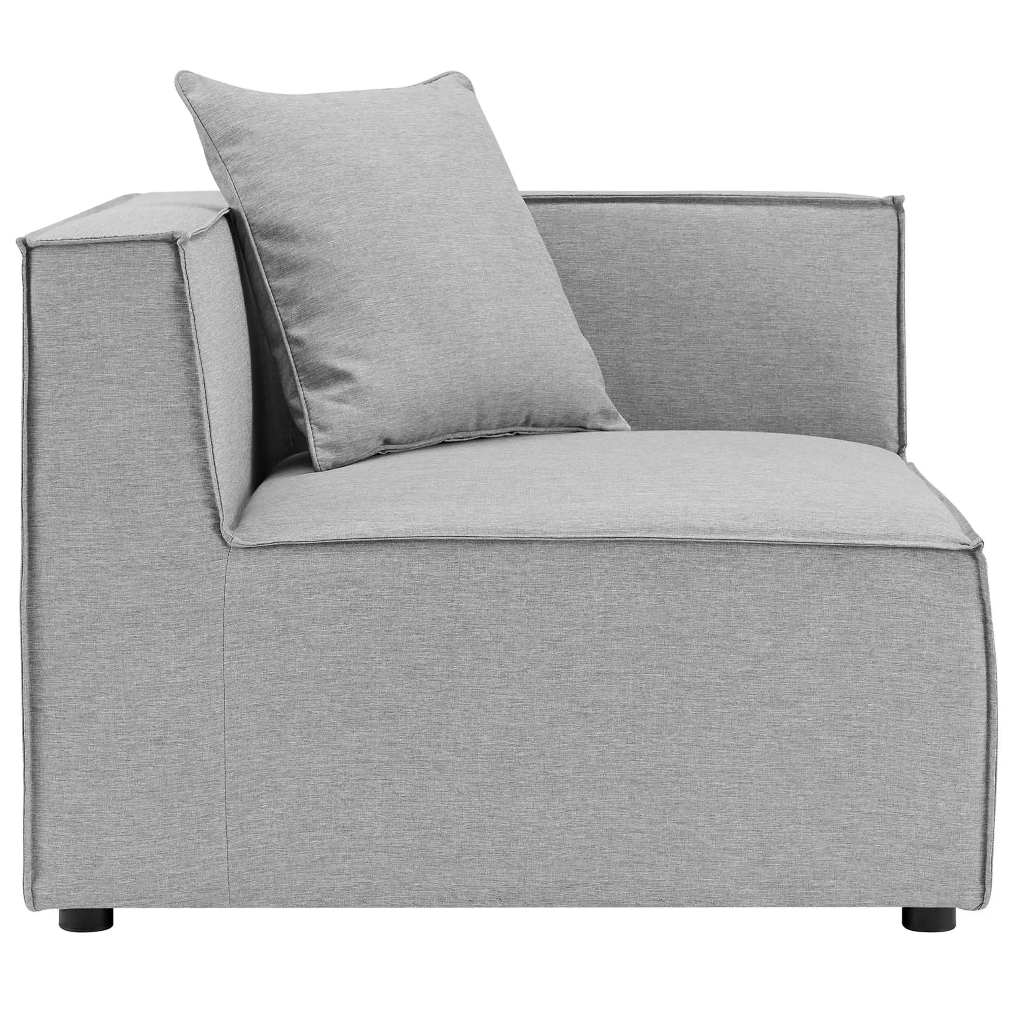 Saybrook 3-Piece Outdoor Patio Upholstered Sectional Sofa by Modway by HouseOfZazla