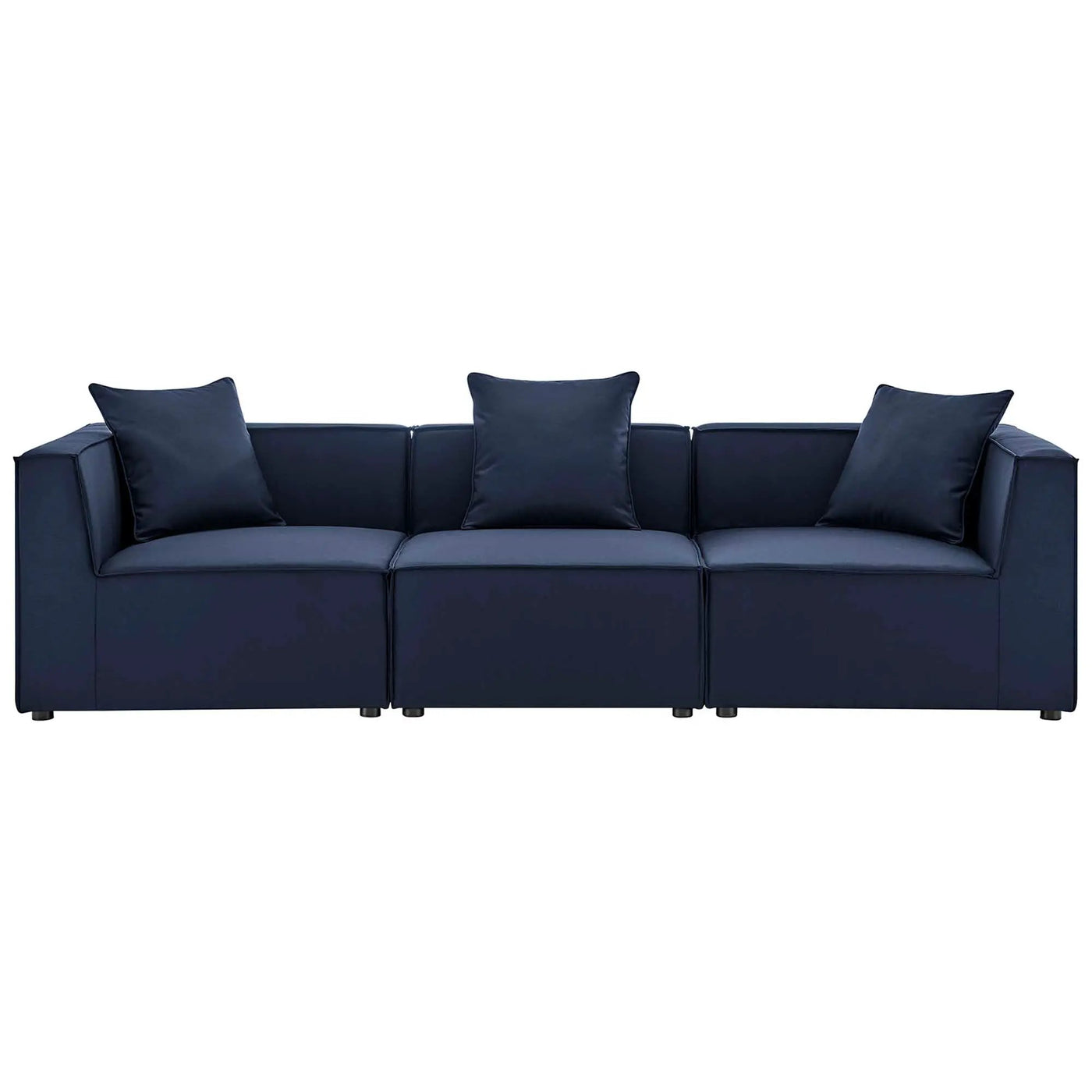 Saybrook 3-Piece Outdoor Patio Upholstered Sectional Sofa by Modway by HouseOfZazla