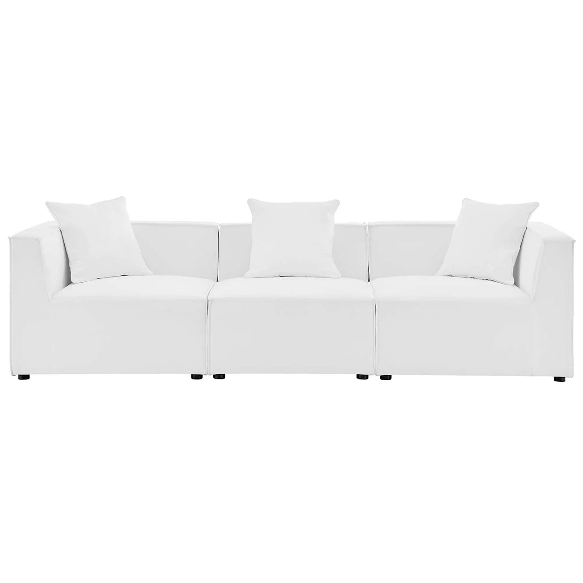 Saybrook 3-Piece Outdoor Patio Upholstered Sectional Sofa by Modway by HouseOfZazla
