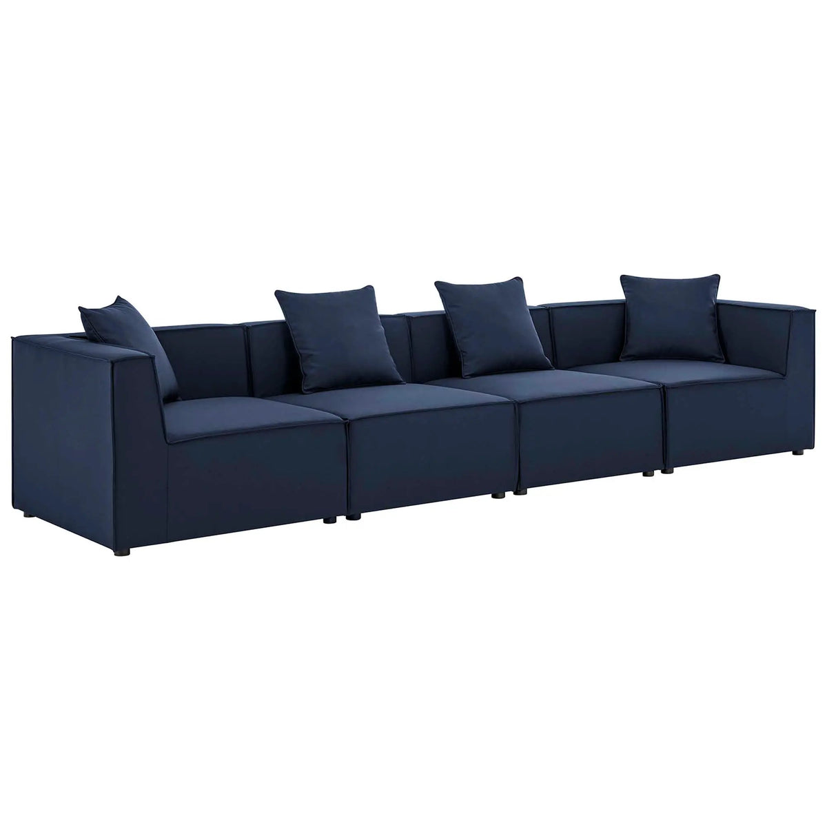 Saybrook 4-Piece Outdoor Patio Upholstered Sectional Sofa by Modway by HouseOfZazla