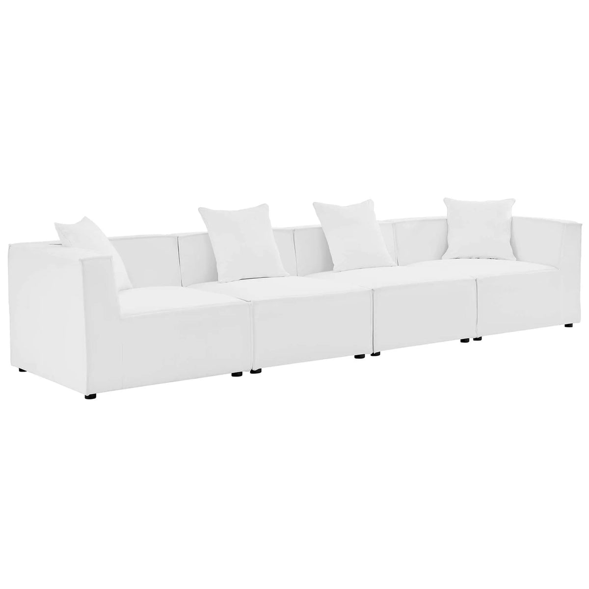 Saybrook 4-Piece Outdoor Patio Upholstered Sectional Sofa by Modway by HouseOfZazla