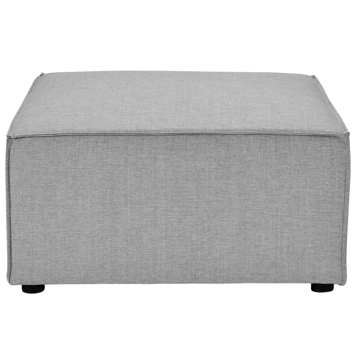 Saybrook 6-Piece Outdoor Patio Upholstered Sectional Sofa by Modway - Gray / Navy / White (EEI-4386), photo 11 of 39