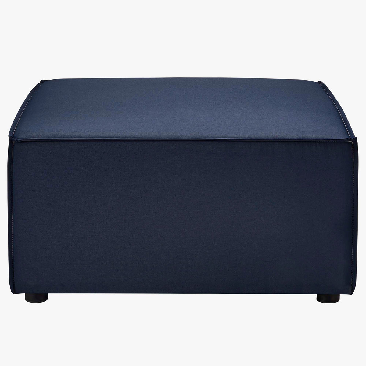 Saybrook 6-Piece Outdoor Patio Upholstered Sectional Sofa by Modway - Gray / Navy / White (EEI-4386), photo 24 of 39