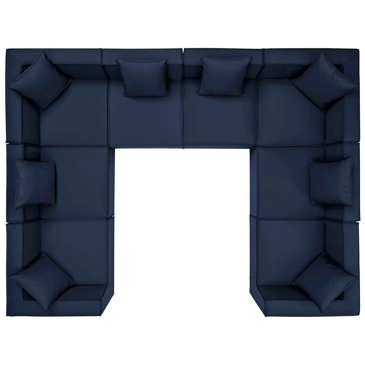 Saybrook 8-Piece Outdoor Patio Upholstered Sectional Sofa by Modway by HouseOfZazla