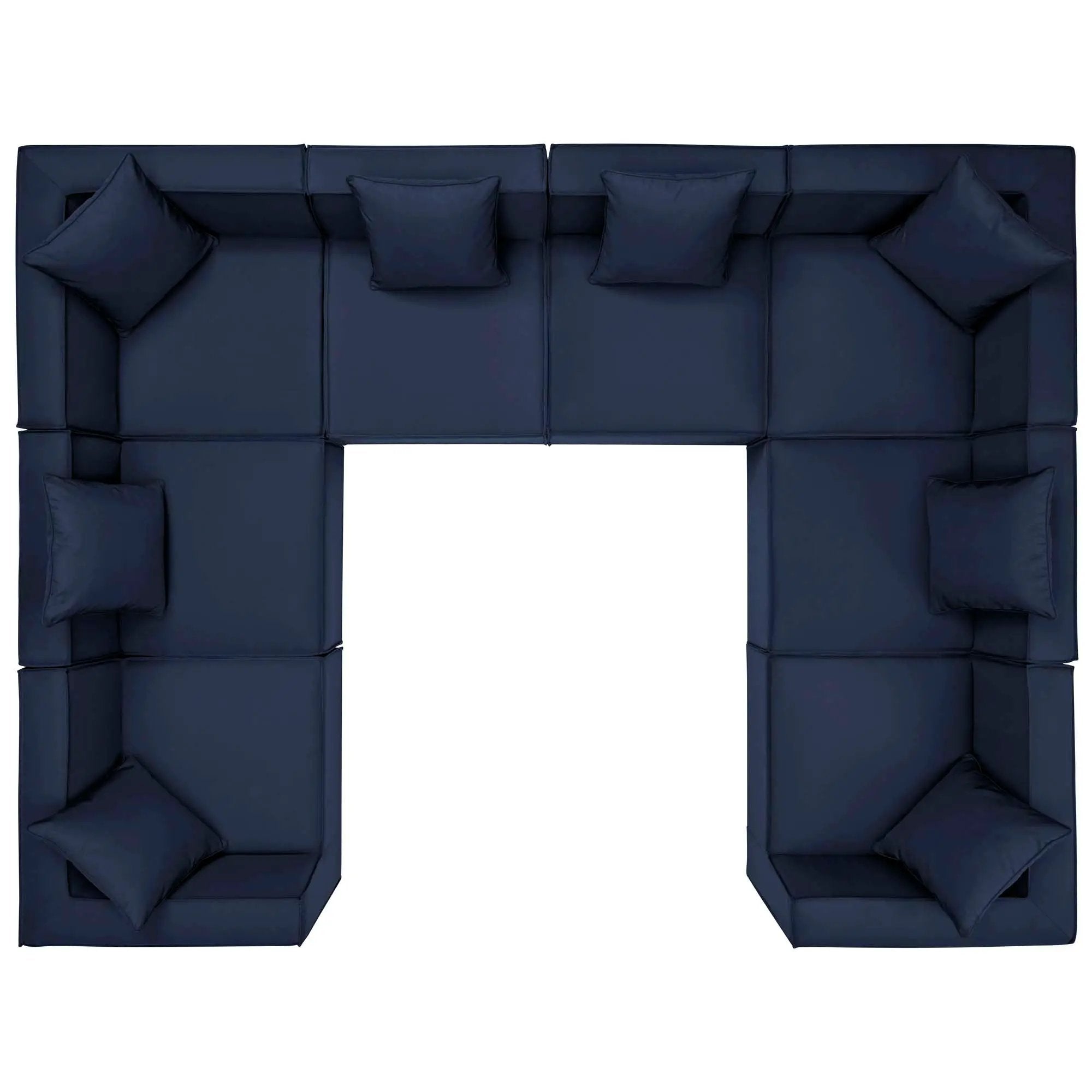 Saybrook 8-Piece Outdoor Patio Upholstered Sectional Sofa by Modway by HouseOfZazla