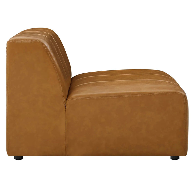 Bartlett Vegan Leather Armless Chair by Modway by HouseOfZazla
