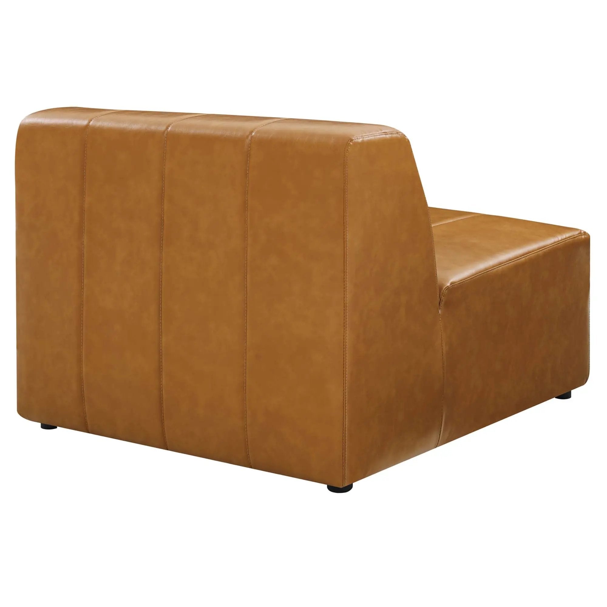 Bartlett Vegan Leather Armless Chair by Modway by HouseOfZazla