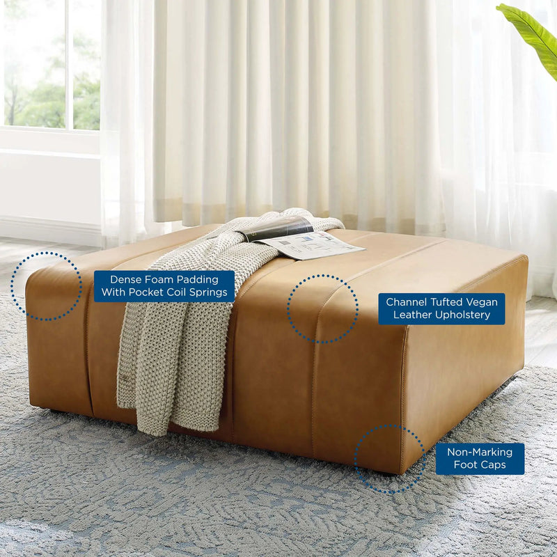 Bartlett Vegan Leather Ottoman by Modway by HouseOfZazla