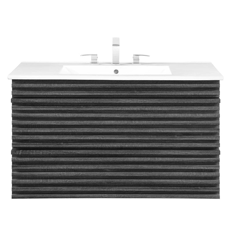 Render 36" Wall-Mount Bathroom Vanity by Modway by HouseOfZazla