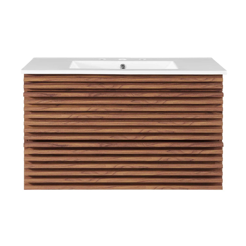 Render 36" Wall-Mount Bathroom Vanity by Modway by HouseOfZazla