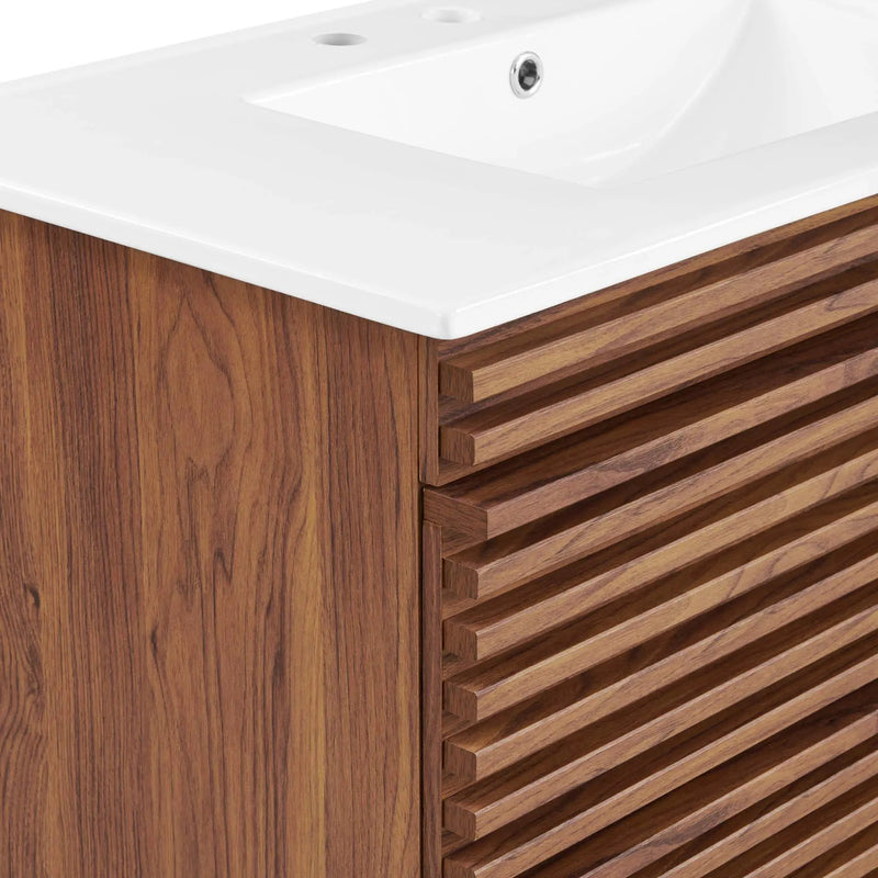 Render 36" Wall-Mount Bathroom Vanity by Modway by HouseOfZazla