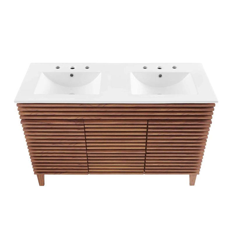 Render 48" Double Sink Bathroom Vanity by Modway by HouseOfZazla