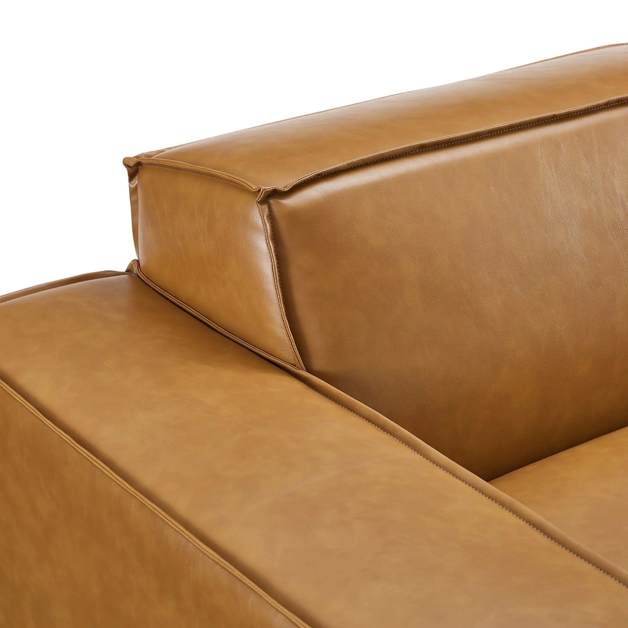 Restore Left-Arm Vegan Leather Sectional Sofa Chair by Modway by HouseOfZazla