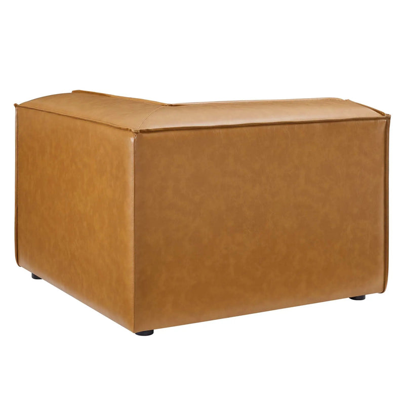 Restore Vegan Leather Sectional Sofa Corner Chair by Modway by HouseOfZazla