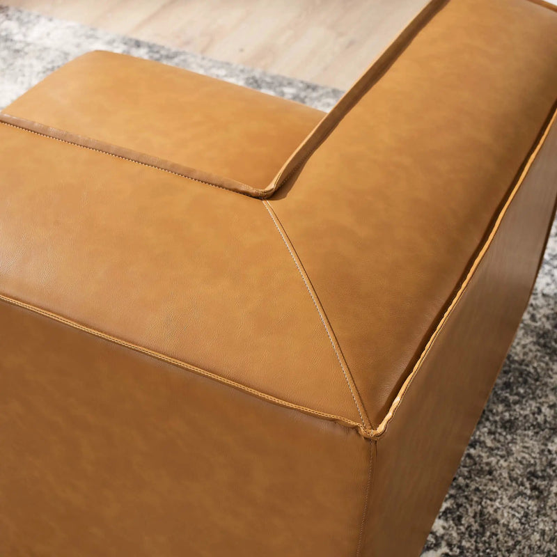 Restore Vegan Leather Sectional Sofa Corner Chair by Modway by HouseOfZazla