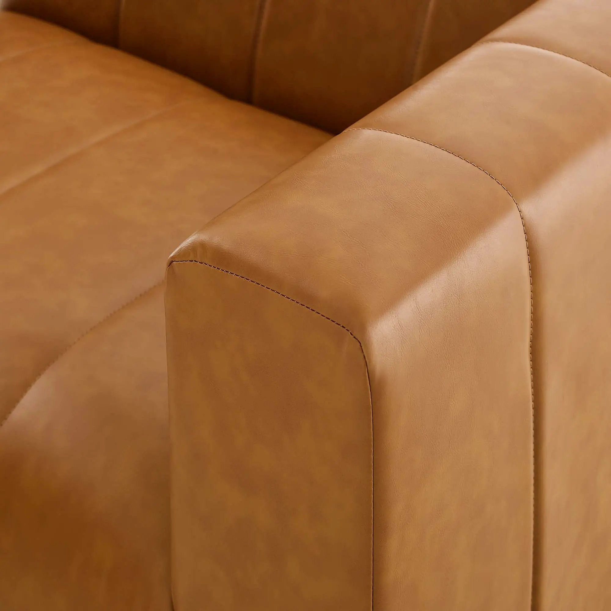 Bartlett 4-Piece Vegan Leather Sectional Sofa by Modway by HouseOfZazla