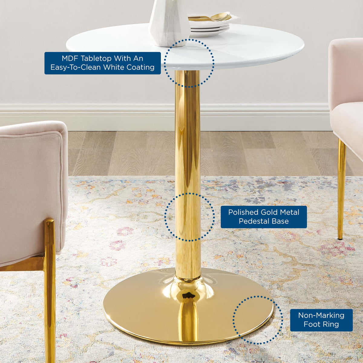 Verne Dining Table by Modway, photo 5 of 36