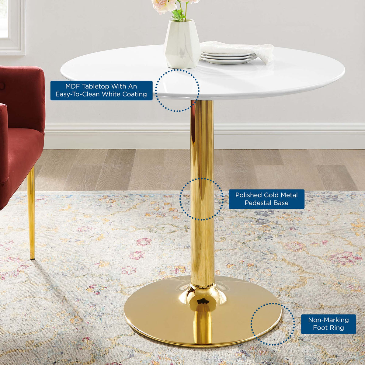 Verne Dining Table by Modway, photo 17 of 36