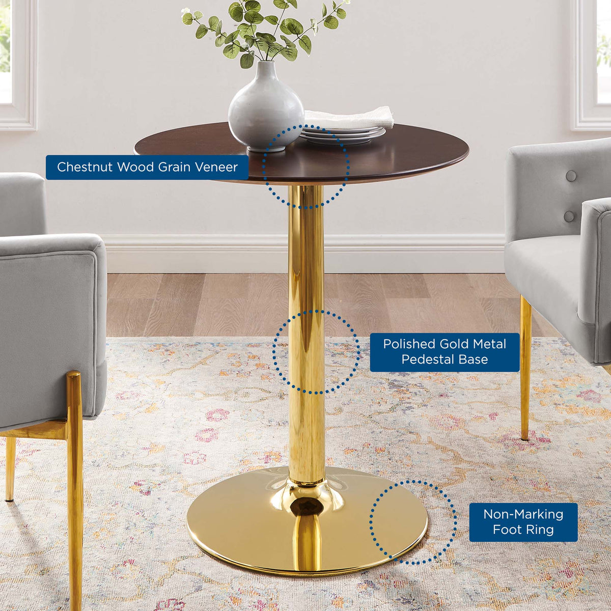 Verne Dining Table by Modway, photo 11 of 36