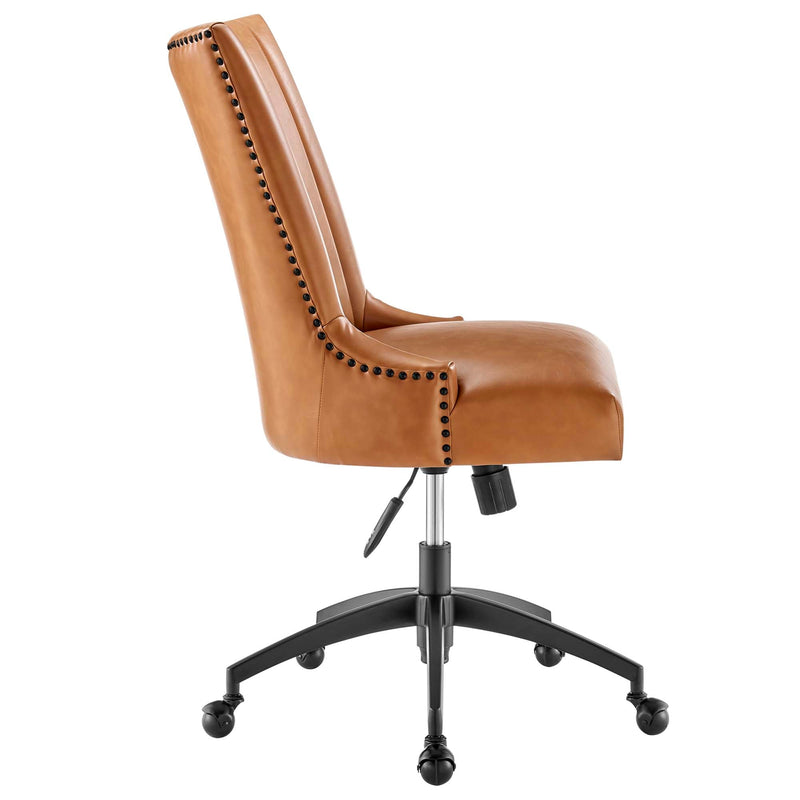 Empower Channel Tufted Vegan Leather Office Chair by Modway, photo 2 of 9