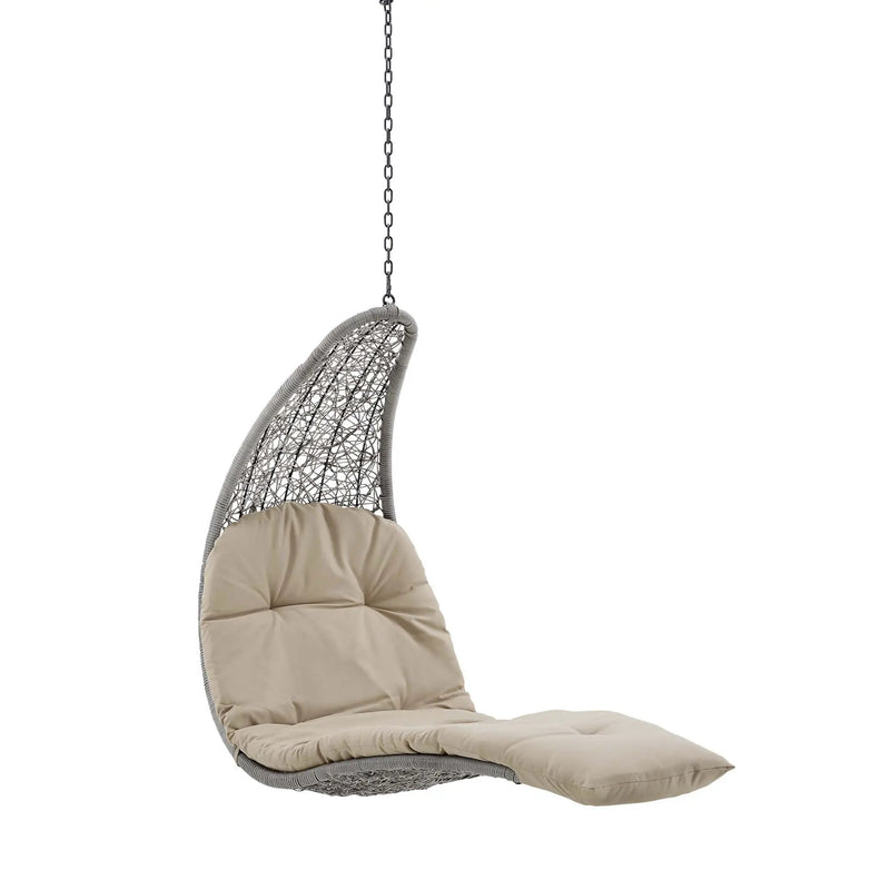 Landscape Hanging Chaise Lounge Outdoor Patio Swing Chair by Modway by HouseOfZazla