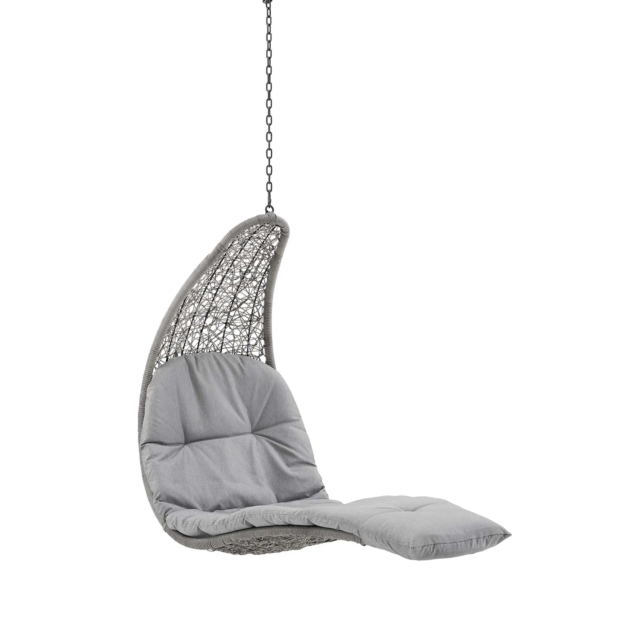 Landscape Hanging Chaise Lounge Outdoor Patio Swing Chair by Modway by HouseOfZazla