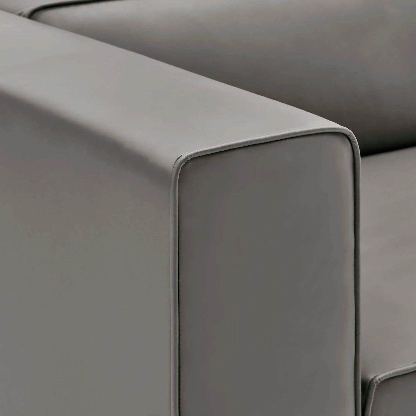 Mingle Vegan Leather Left-Arm Chair by Modway by HouseOfZazla