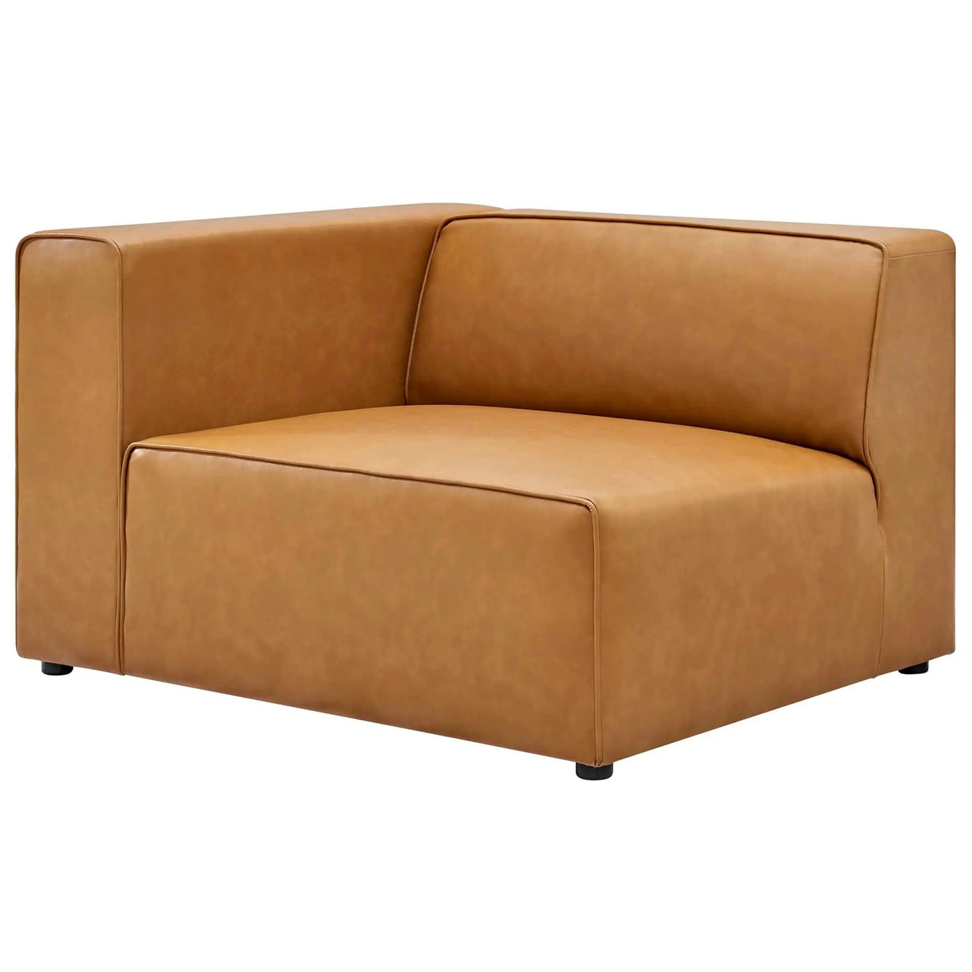 Mingle Vegan Leather Left-Arm Chair by Modway by HouseOfZazla