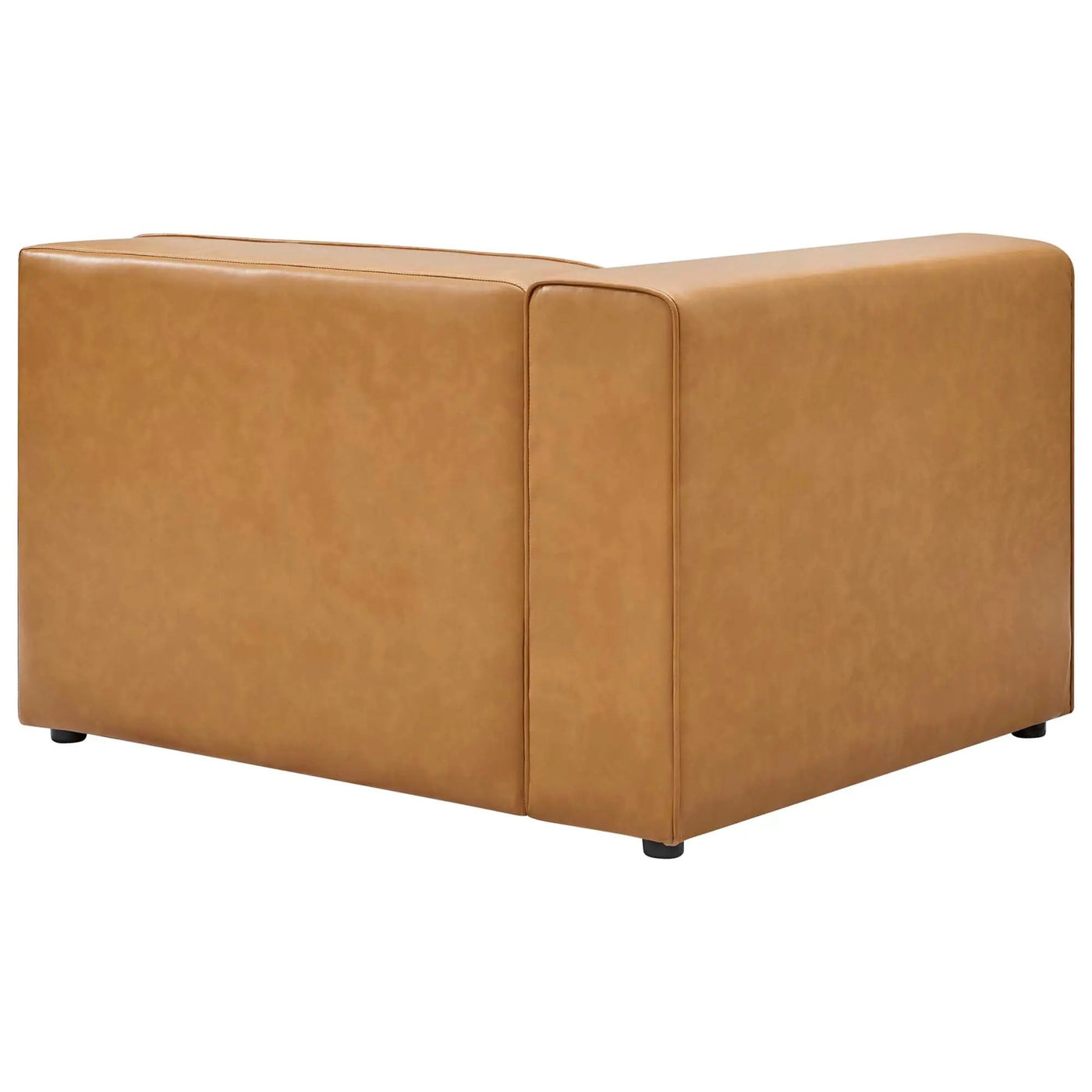Mingle Vegan Leather Left-Arm Chair by Modway by HouseOfZazla