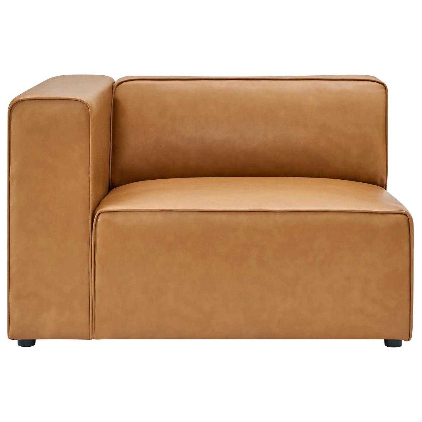 Mingle Vegan Leather Left-Arm Chair by Modway by HouseOfZazla