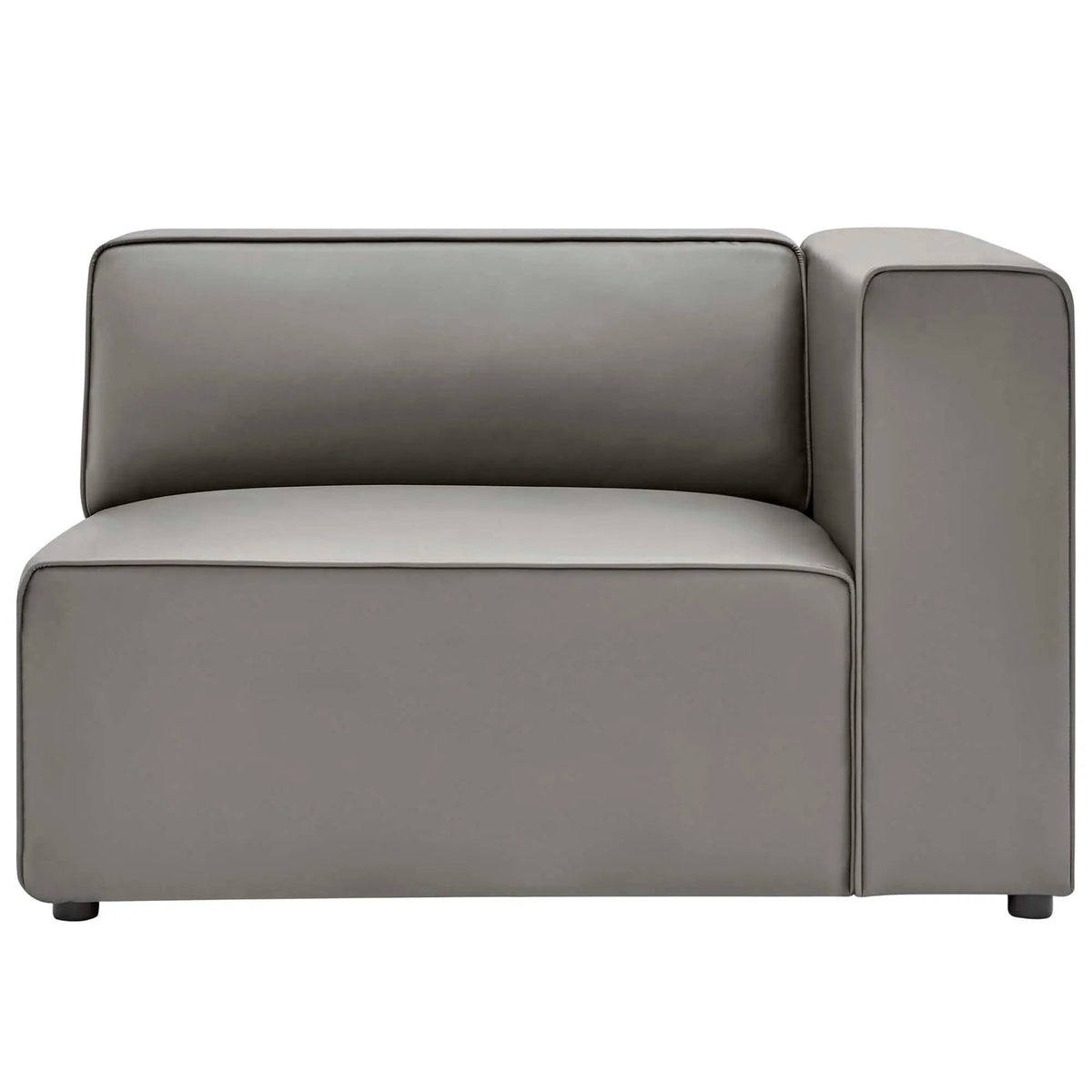 Mingle Vegan Leather Right-Arm Chair by Modway by HouseOfZazla