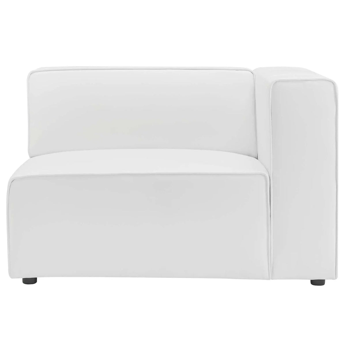 Mingle Vegan Leather Right-Arm Chair by Modway by HouseOfZazla