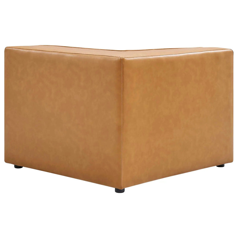 Mingle Vegan Leather Corner Chair by Modway by HouseOfZazla