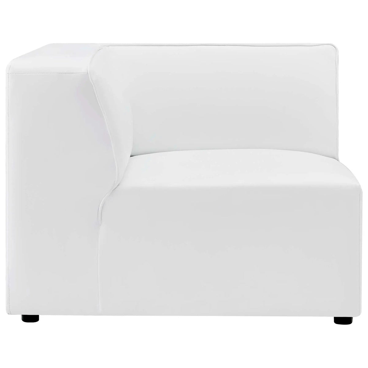 Mingle Vegan Leather Corner Chair by Modway by HouseOfZazla